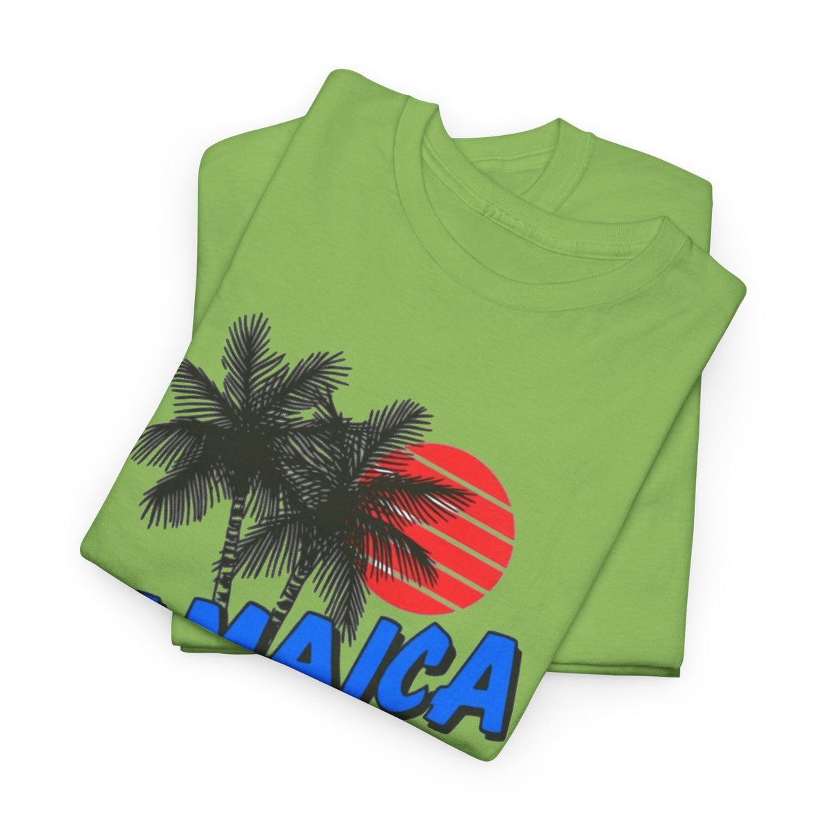 Jamaica Graphic T Shirt Men's Tropical Beach Retro Heavy Cotton Tee