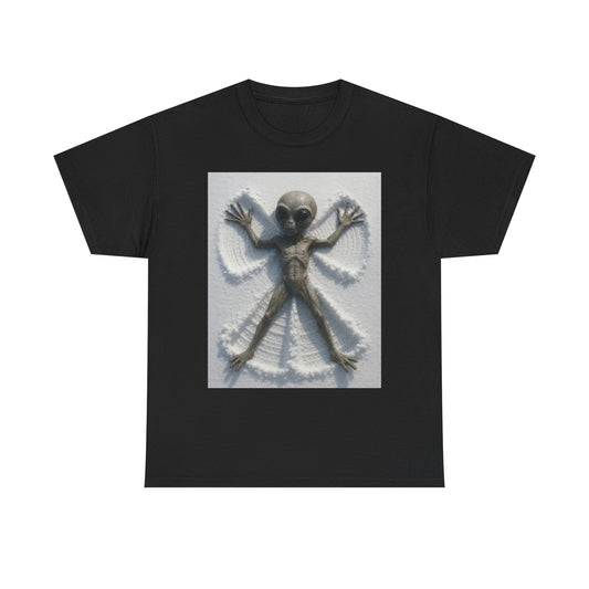 Alien Christmas Funny Graphic T Shirt NEW Adult Tee