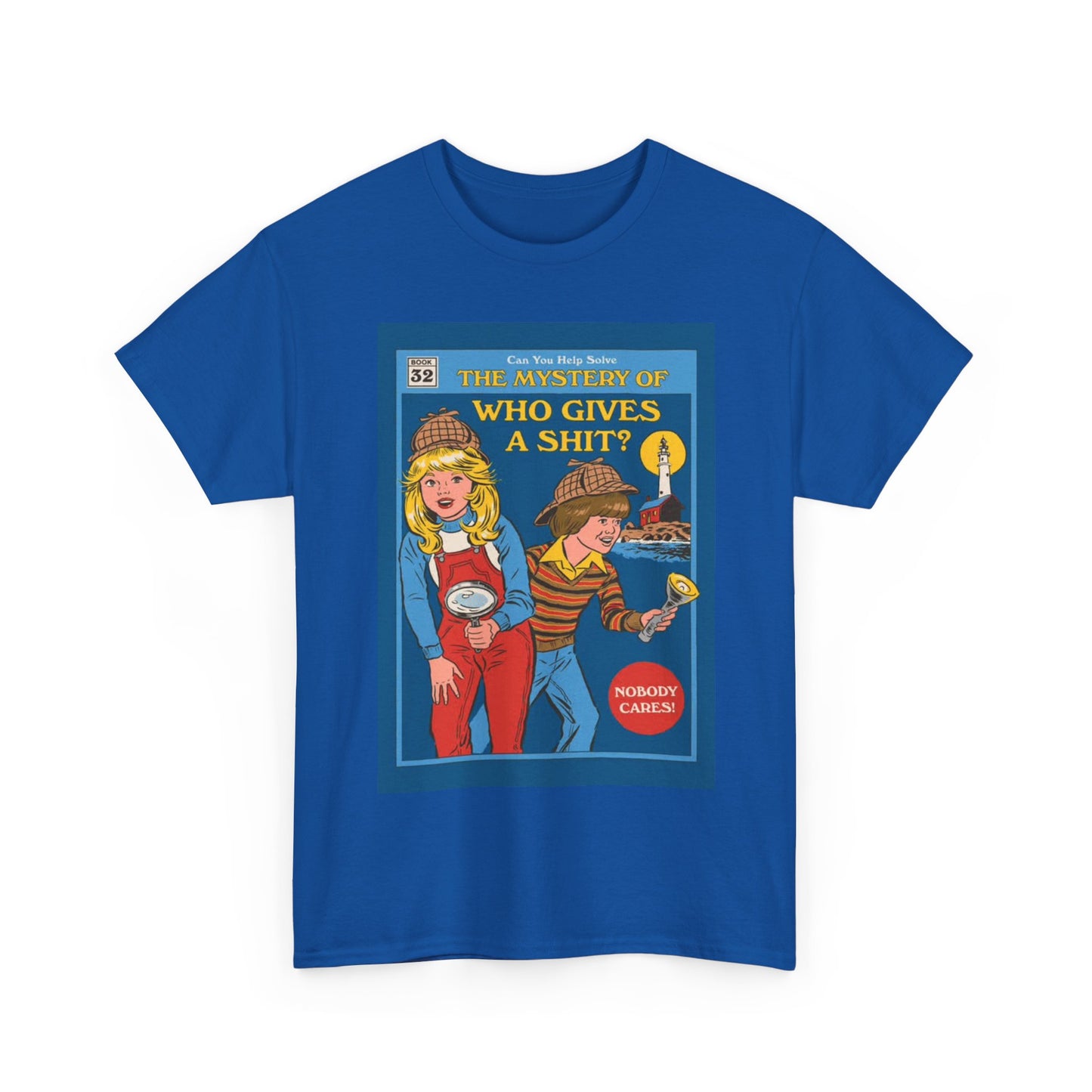 Scooby Doo Tshirt Funny comedy graphic cartoon gaming Unisex Heavy Cotton Tee
