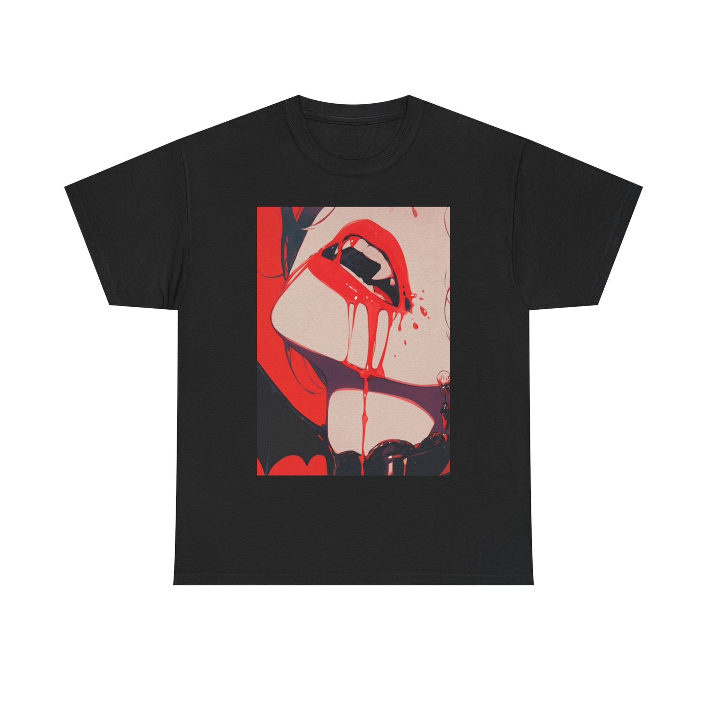Waifu Anime T-shirt Girl Graphic Cartoon Retro Gaming Unisex Heavy Tee Gamer gf