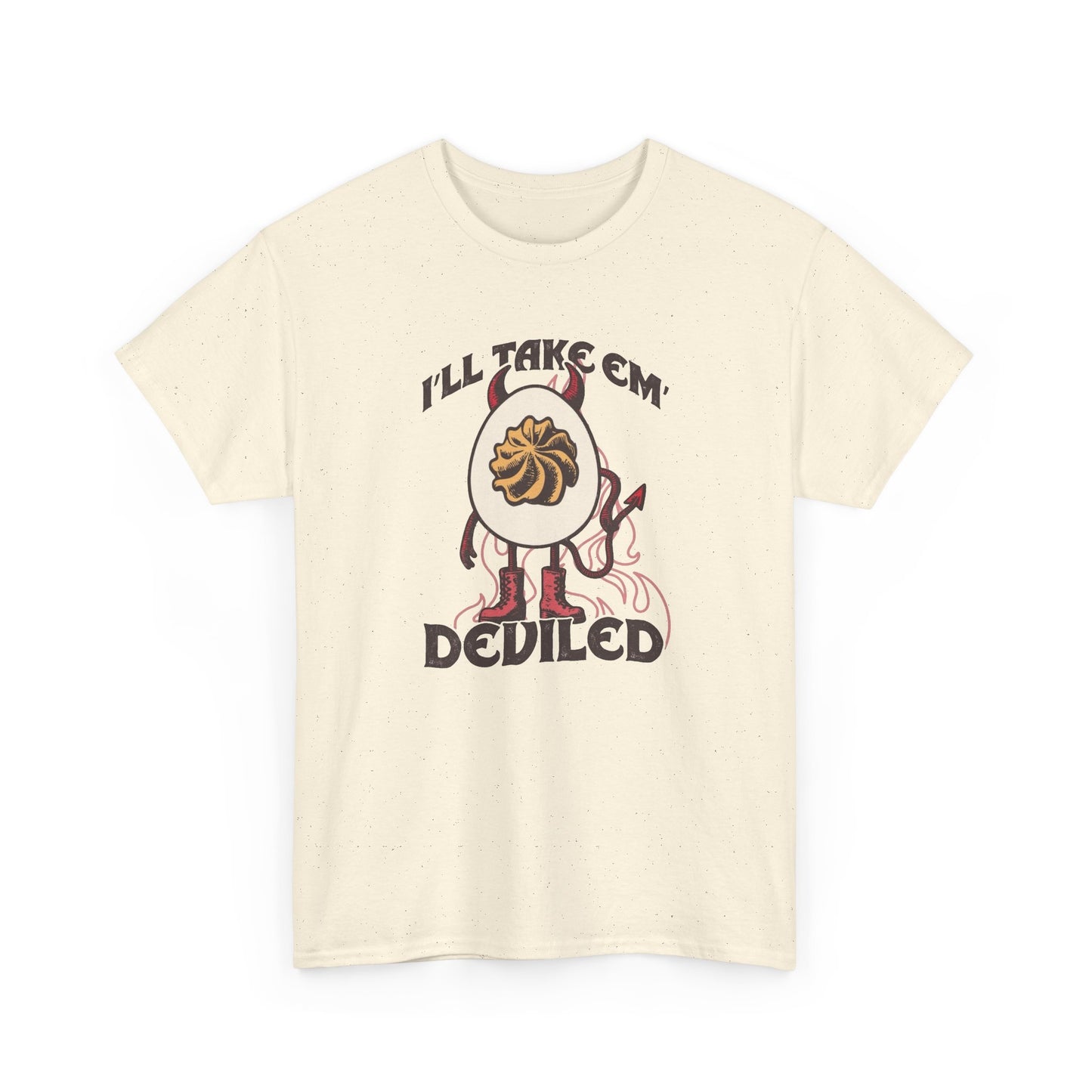 Funny Deviled Egg Jokes Graphic T Shirt NEW Unisex Heavy Cotton Tee