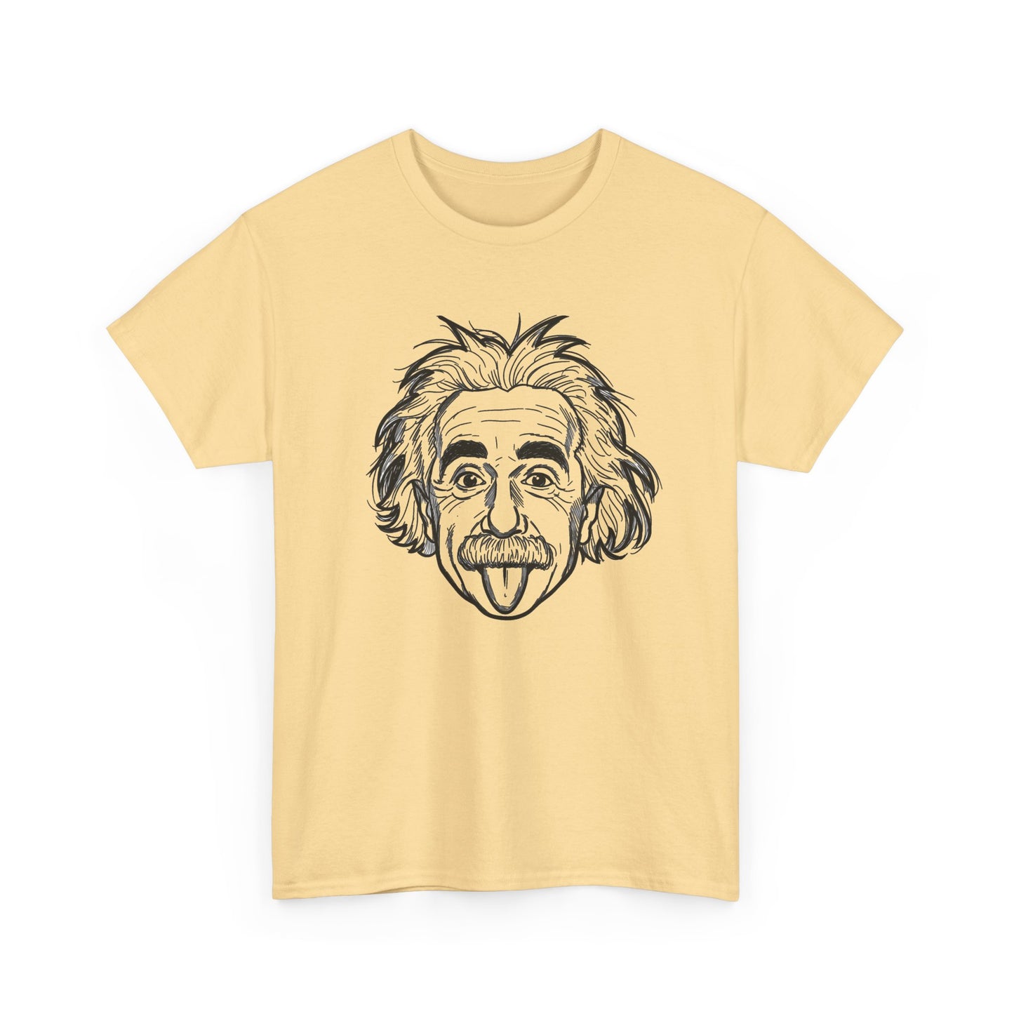 Einstein Science Vintage Funny Graphic T Shirt NEW Unisex Heavy Cotton Tee