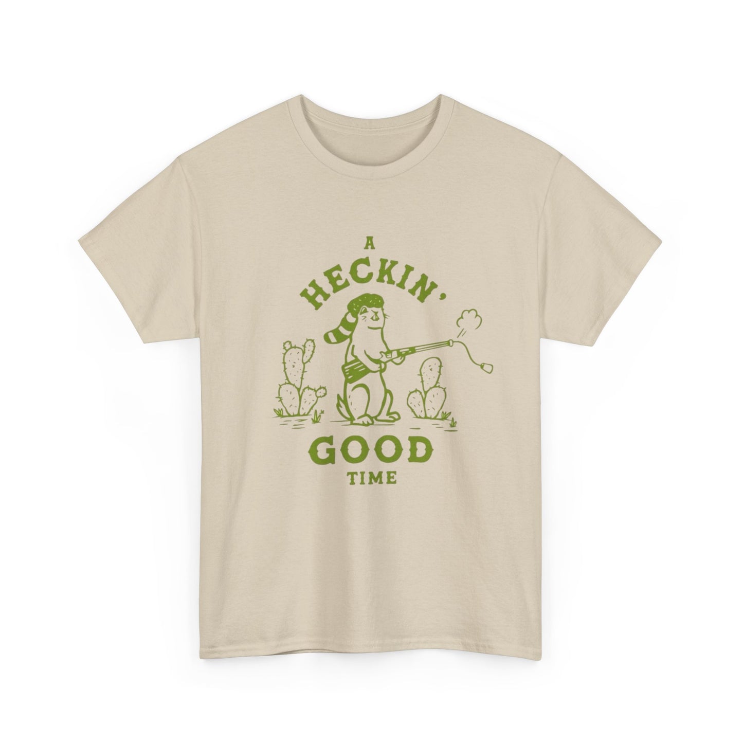 A Heckin Good Time Graphic T Shirt ADULT NEW