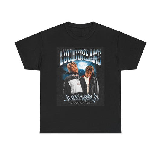 Juice World Lucid Dreams Graphic T Shirt Vintage Rap Unisex Heavy Cotton Tee