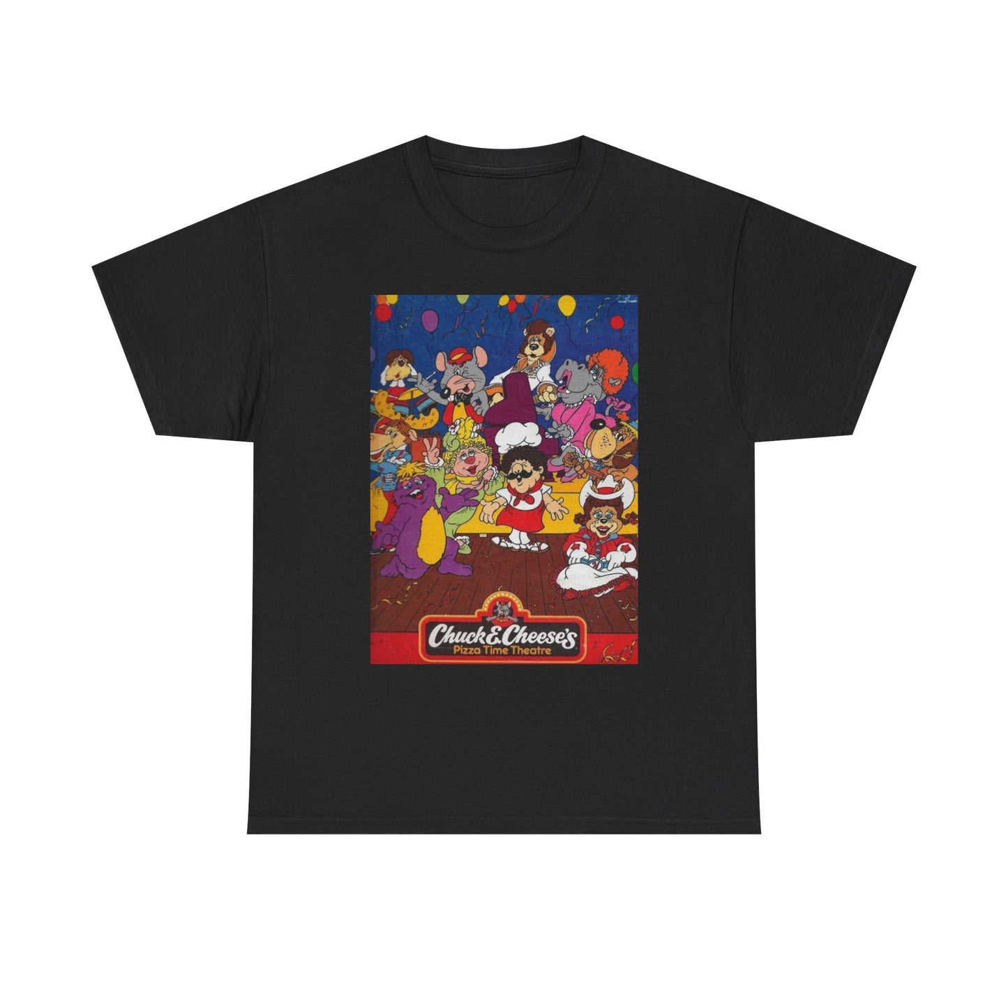 Chuck E Cheese Retro Poster T Shirt BRAND NEW Apparel Unisex Graphic Tee USA
