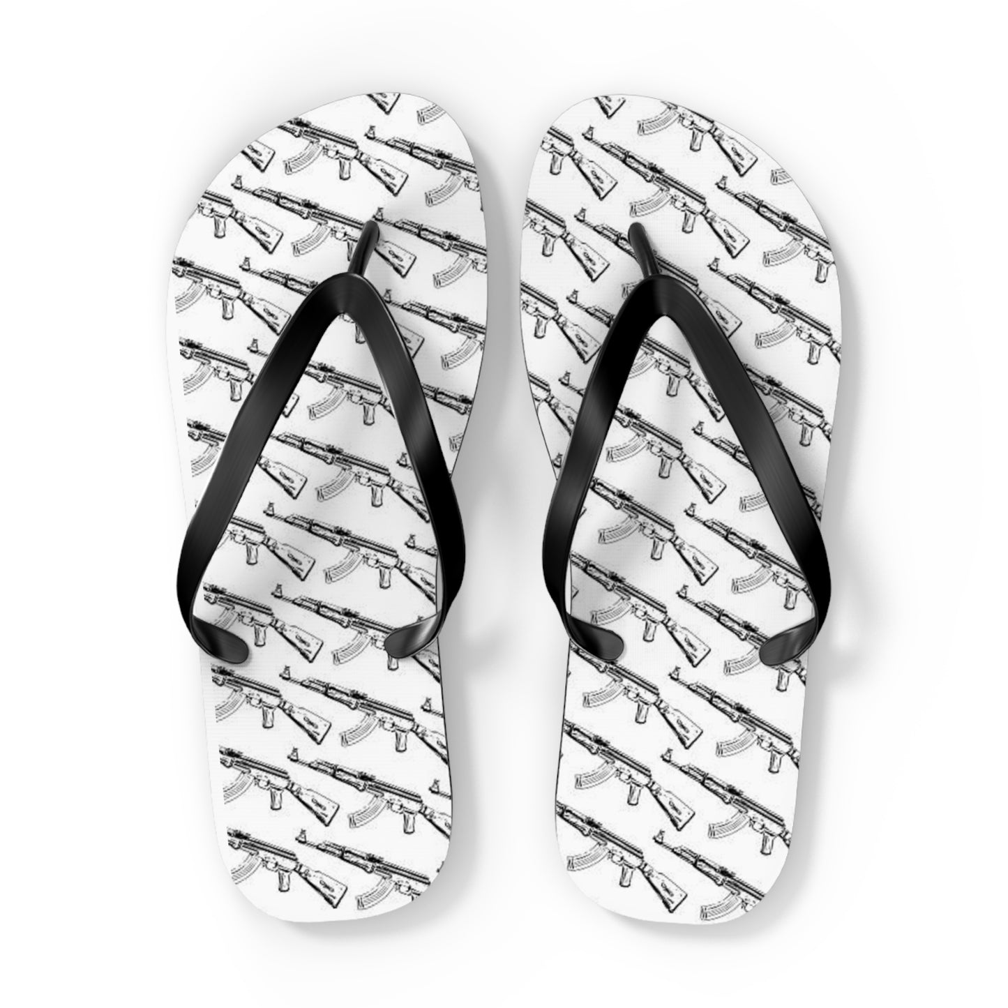 WAVES And SUN Co Sandals AK 47 - Flip Flops -Slides Summer Beach BRAND NEW