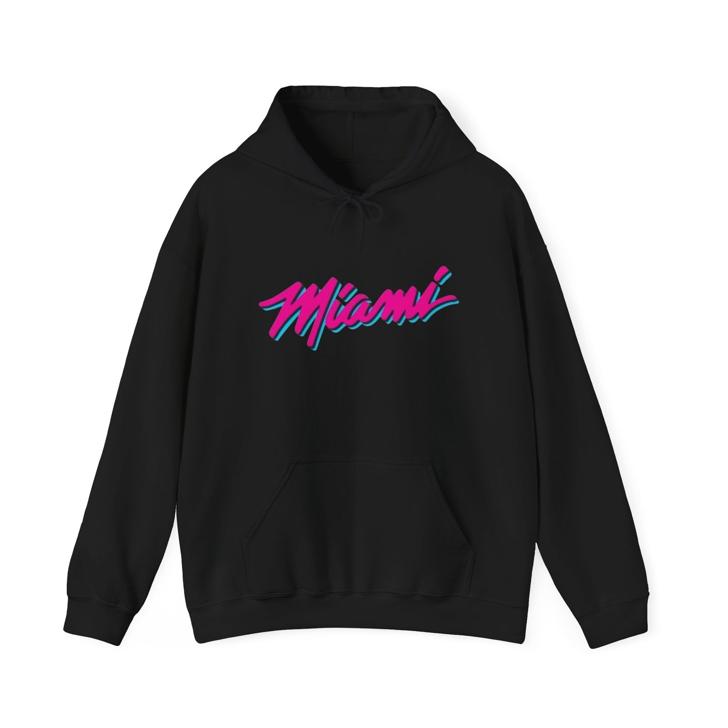 Miami Nights Graphic Hoodie Heavy Blend™ NEW Sweatshirt
