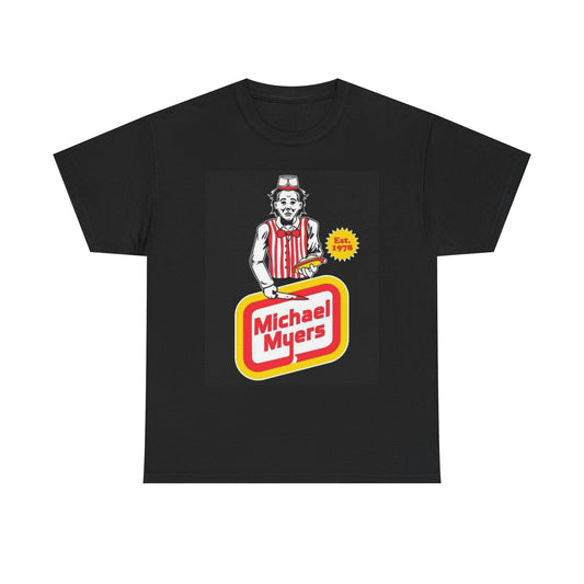 Michael Myers Funny Graphic T Shirt Horror Film Unisex Heavy Cotton Tee