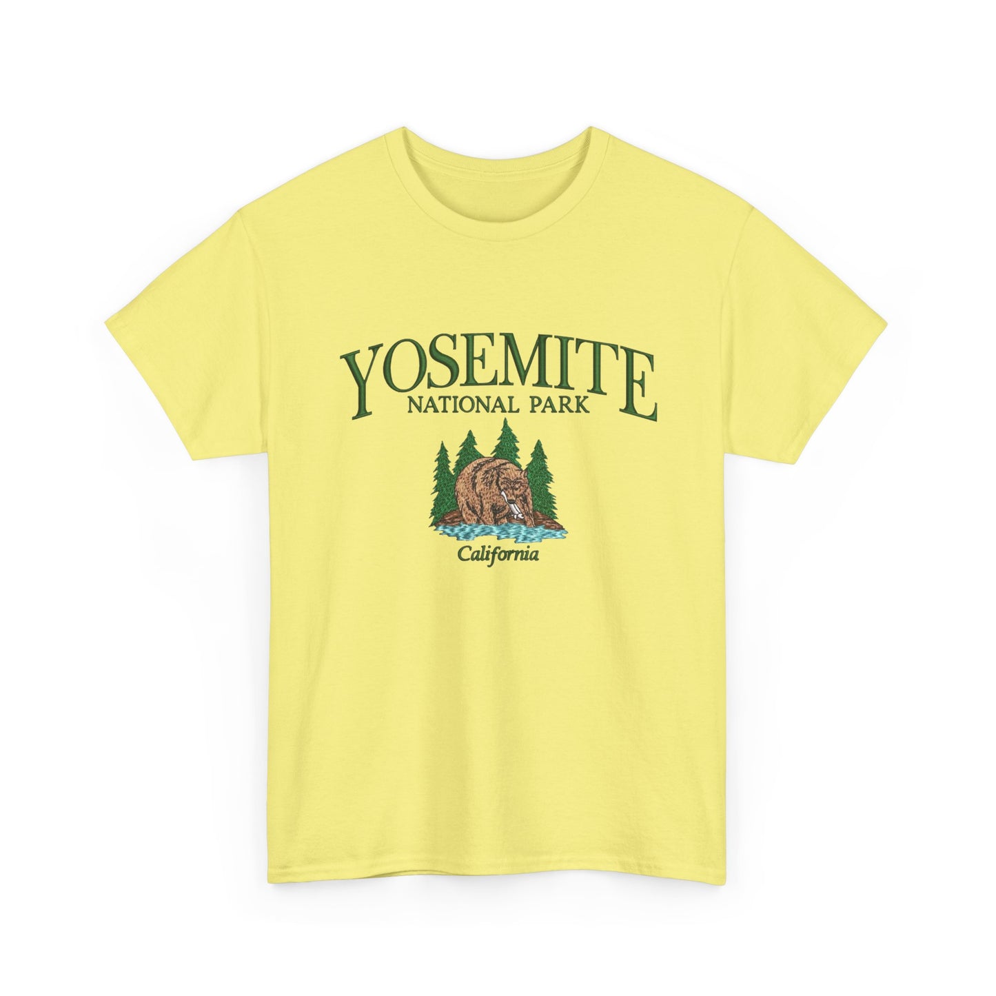 Yosemite National Park Graphic T Shirt NEW Unisex Heavy Cotton Tee
