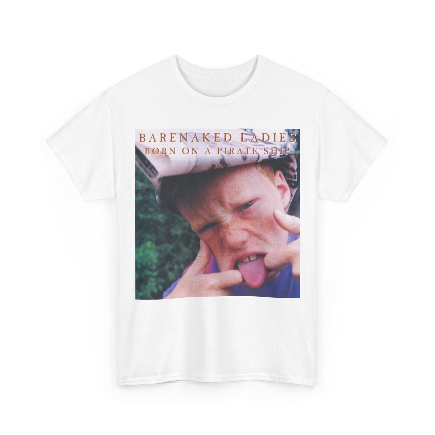 Bare Naked Ladies Tshirt Album Cover Vintage Art Unisex Heavy Cotton Tee