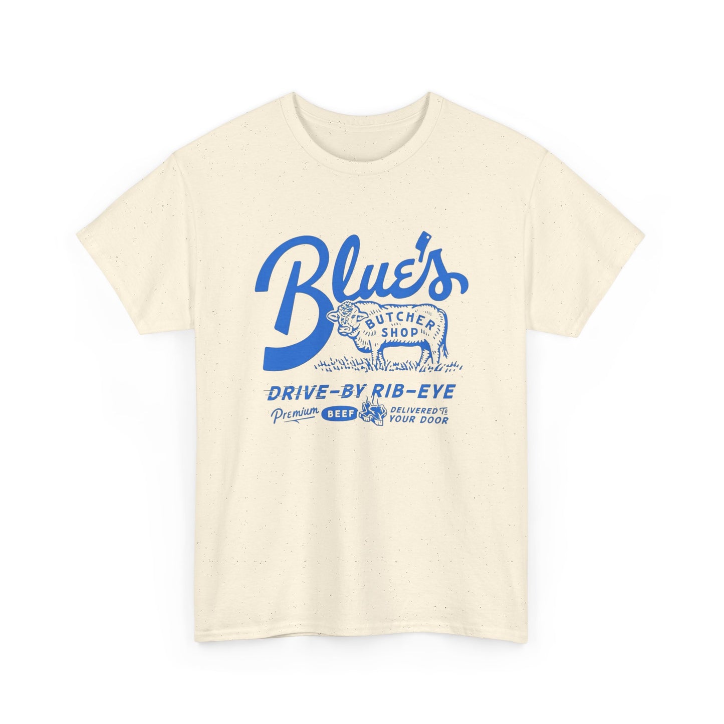 Vintage Butcher Shop Beef Graphic T Shirt NEW ADULT TEE Cotton