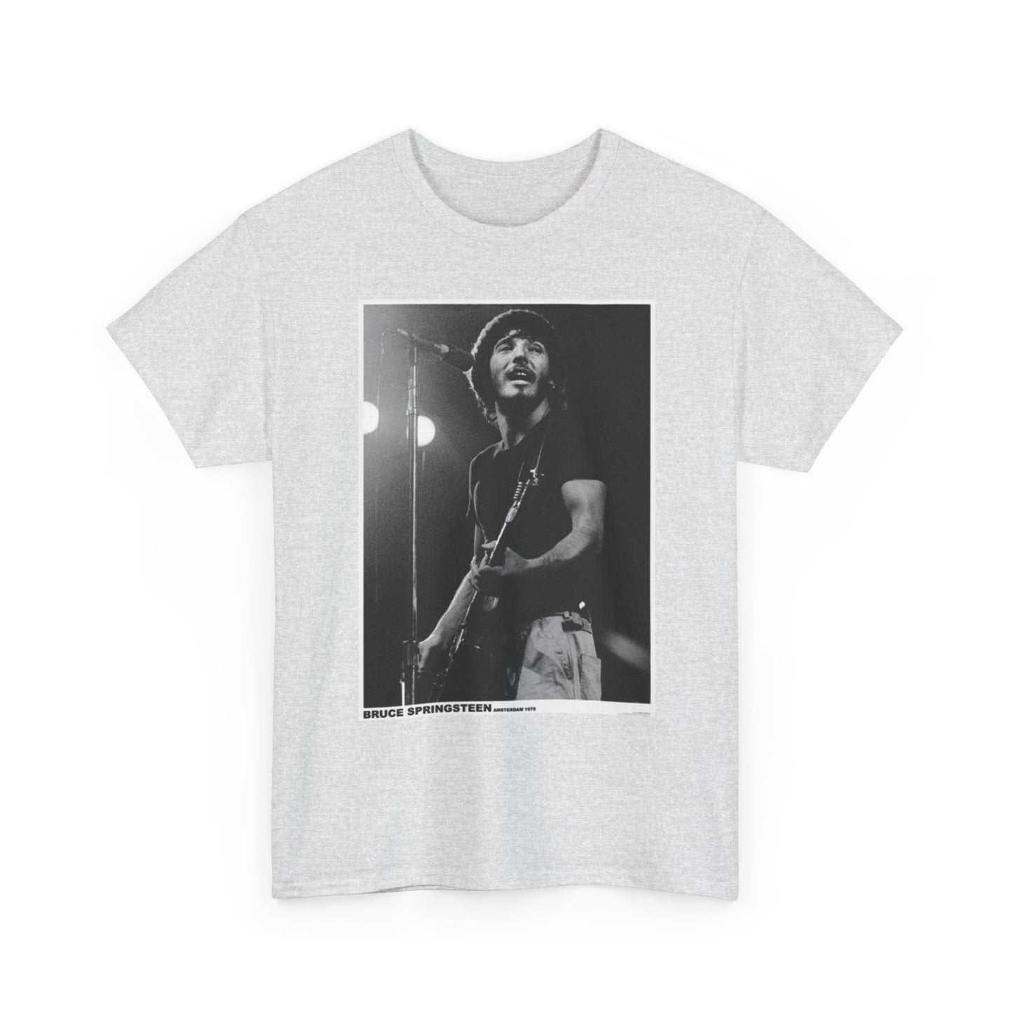 Bruce Springsteen Graphic T Shirt Vintage Photo Unisex Heavy Cotton Tee