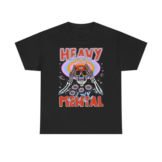 Heavy Mental Graphic T Shirt NEW ADULT Tee
