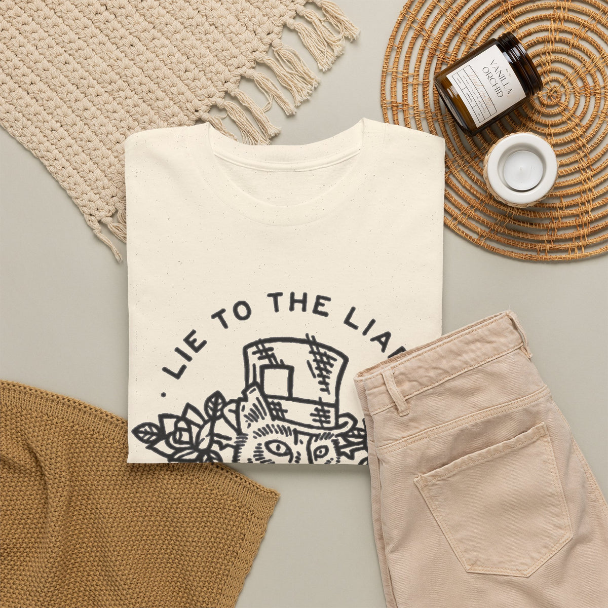 “Lie to the Liar, Steal from the Thieves” Graphic T-Shirt Men's Tee