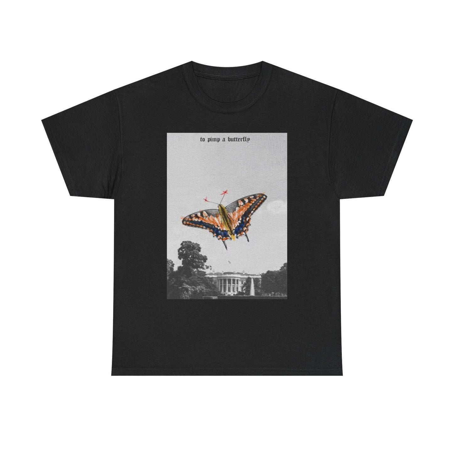 To Pimp A Butterfly Graphic T Shirt Vintage Retro Merch Unisex Heavy Cotton Tee