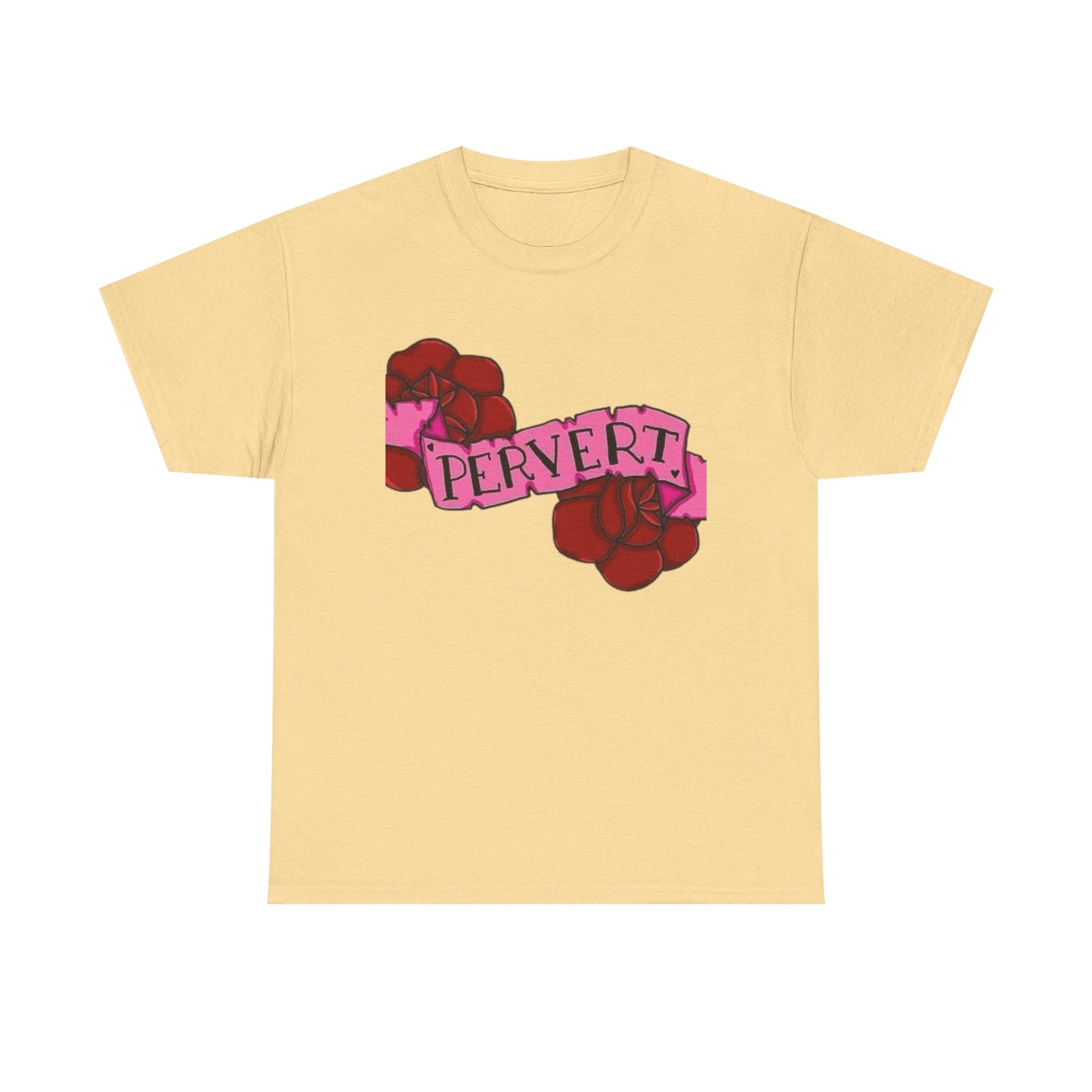 Pervert Funny Sex Jokes Humor Graphic T Shirt NEW Unisex Heavy Cotton Tee