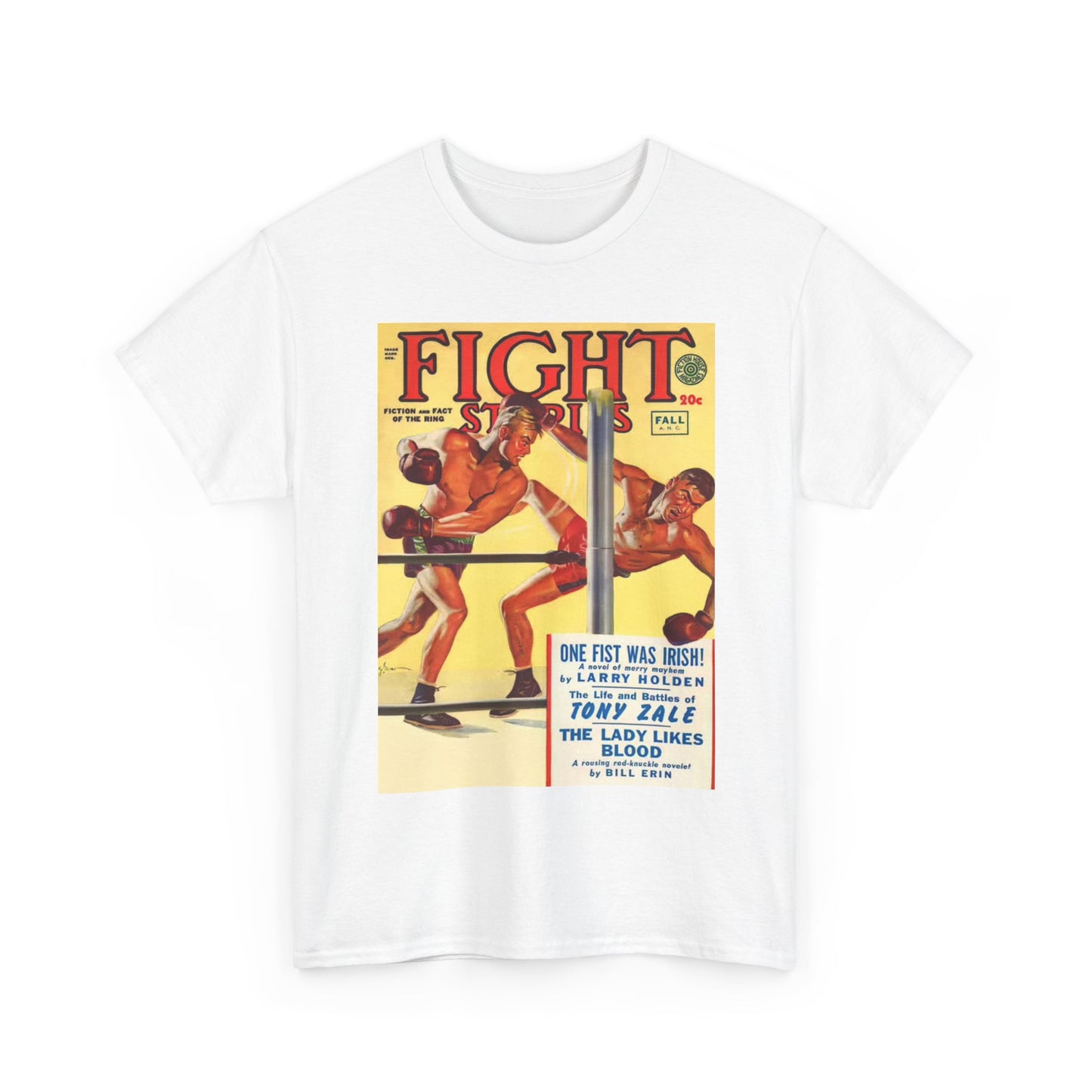 Boxing Poster Tshirt Vintage Art piece Unisex Heavy Cotton Tee