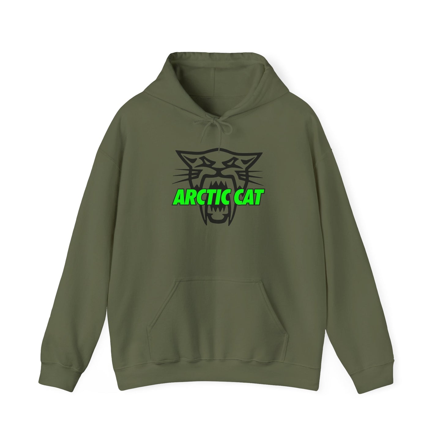 Arctic Cat Retro Logo Graphic Hoodie Unisex Heavy Blend™ Hooded Sweatshirt