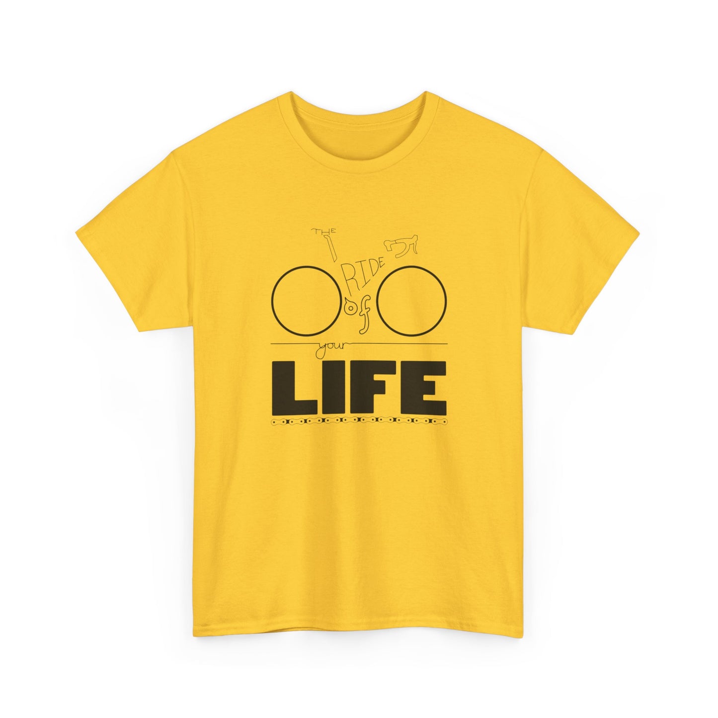 Bike Ride Of Your Life Graphic T Shirt ADULT NEW Heavy Cotton Tee