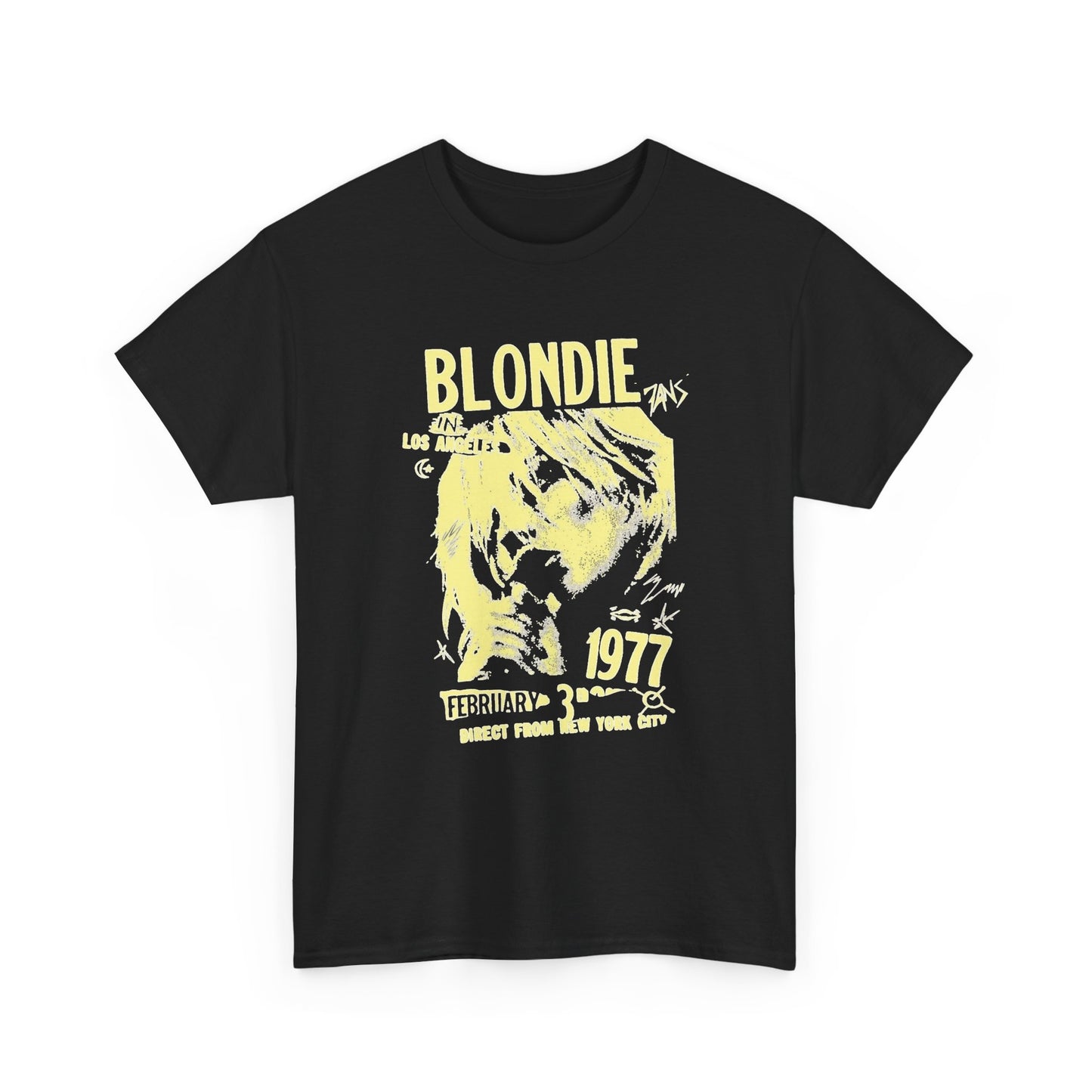 Blondie Vintage 70's Graphic T Shirt Unisex Heavy Cotton Tee