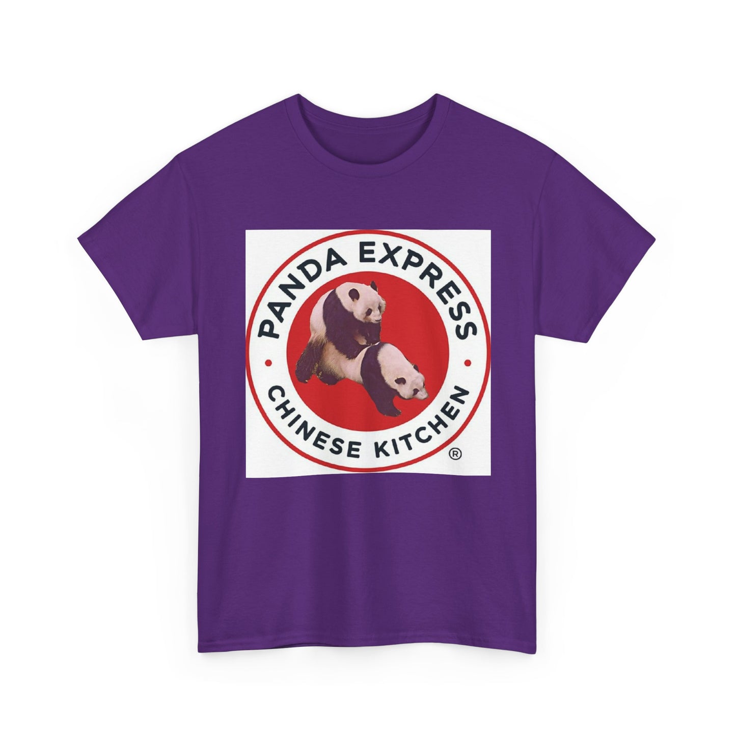 Panda Express Chinese food funny graphic food truck Unisex Heavy Cotton Tee