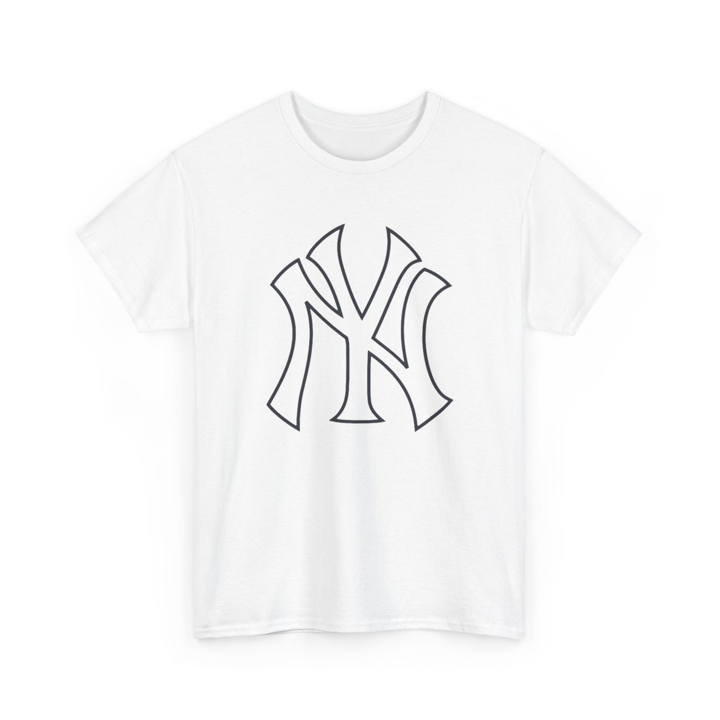 New York Emblem Logo Graphic T Shirt S-5XL Unisex Heavy Cotton Tee