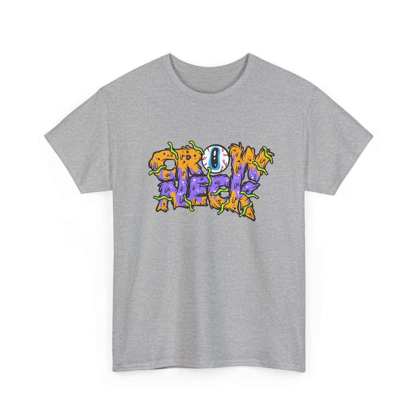 Crow Neck Skateboards Graphic T Shirt NEW Unisex Heavy Cotton Tee