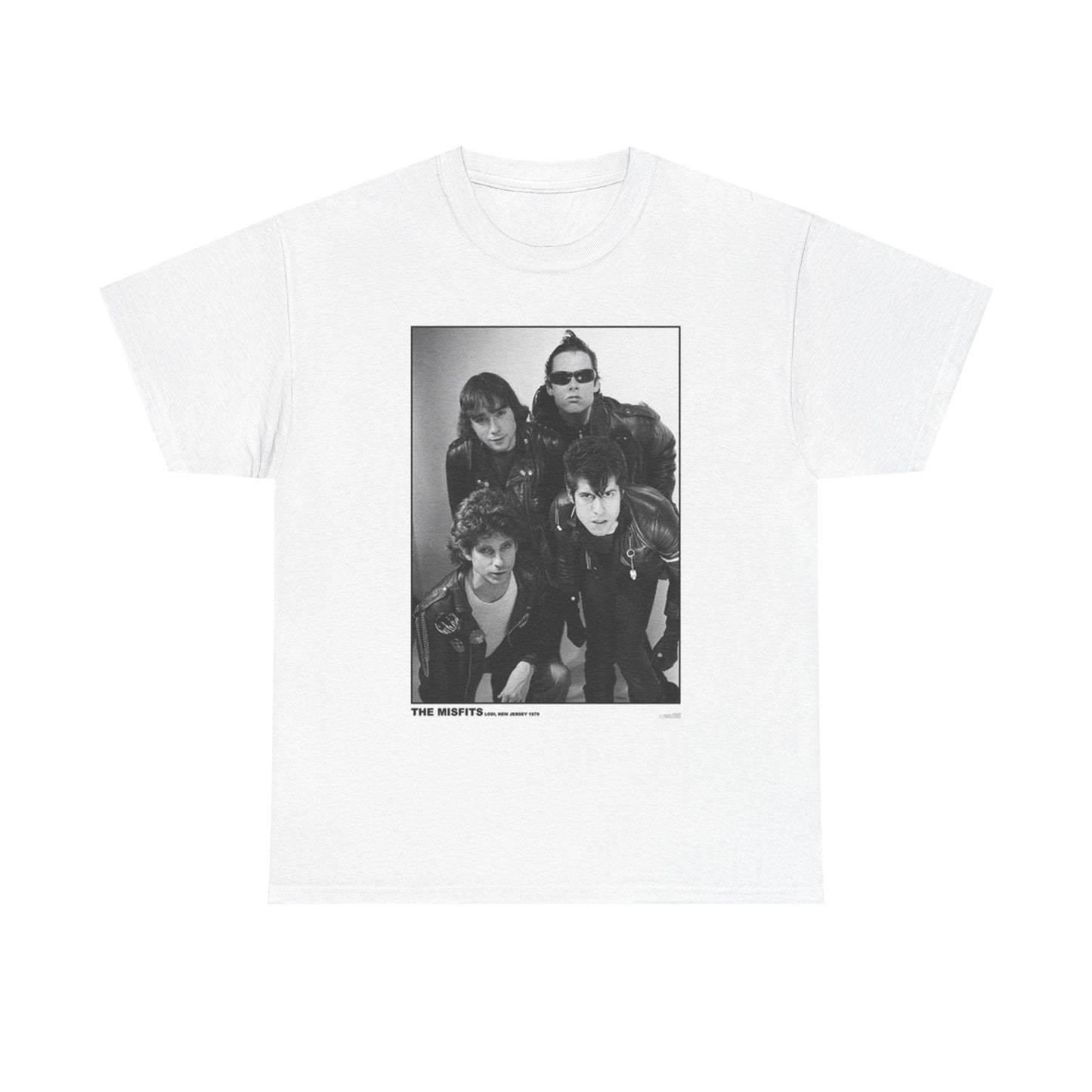 The Misfits Graphic T Shirt Vintage Poster Unisex Heavy Cotton Tee