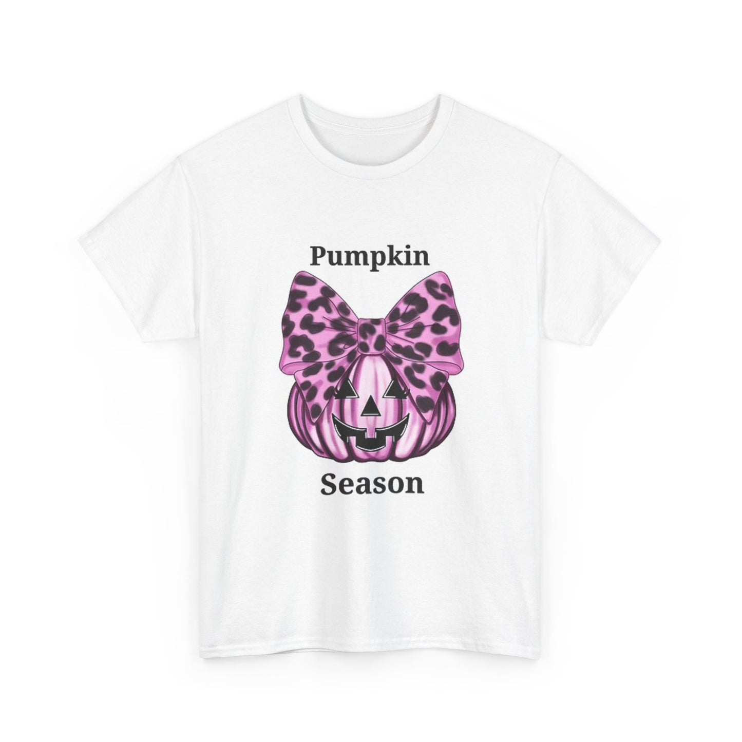 Pumpkin Season Graphic T Shirt Funny Halloween Fall Unisex Heavy Cotton Tee
