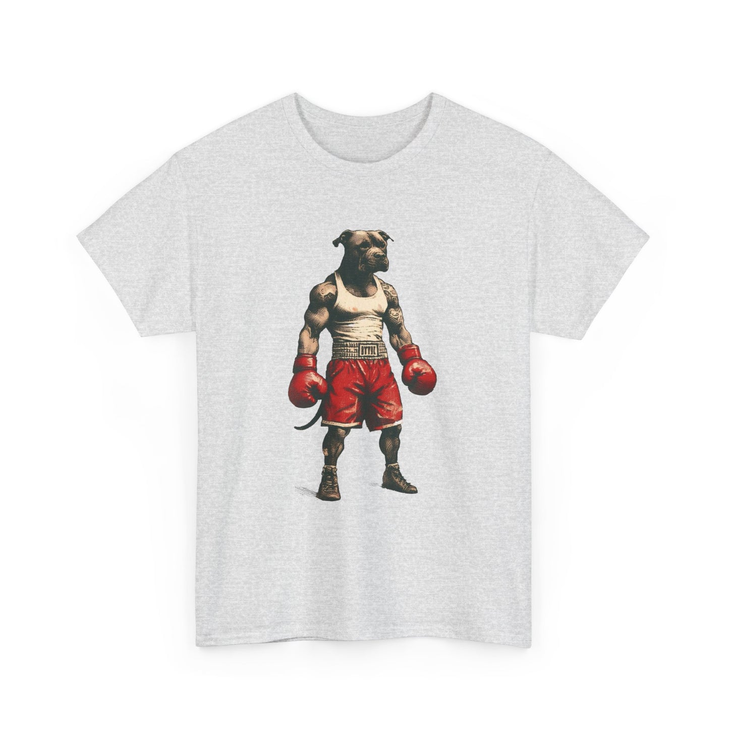 Boxing Pitbull Funny Cute Graphic T Shirt NEW ADULT