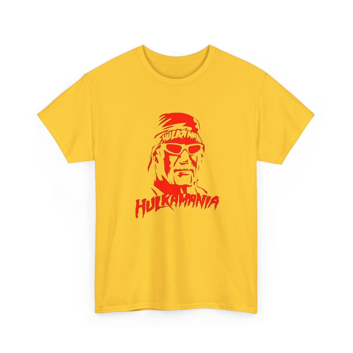 Hulkamania Wrestling Graphic T Shirt Unisex Heavy Cotton NEW Tee