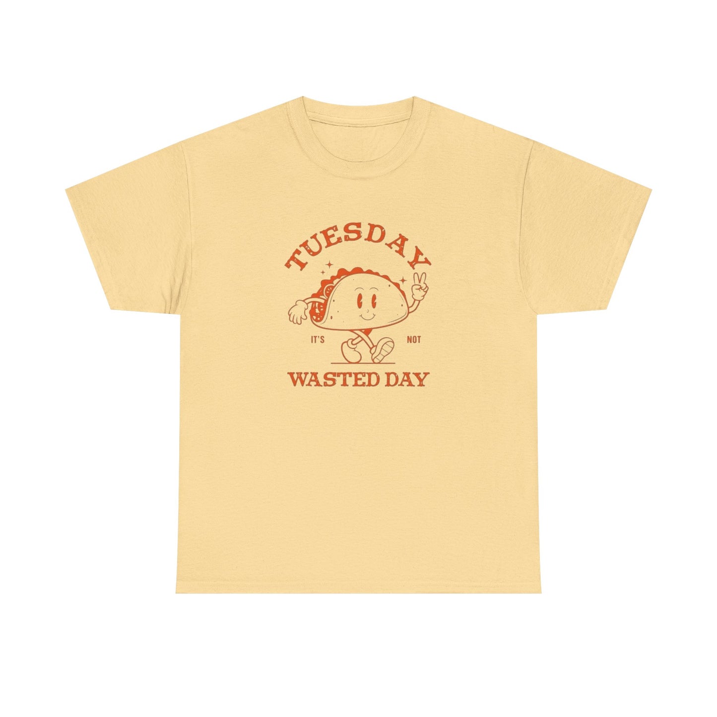 Taco Tuesday Funny Graphic T Shirt Unisex Heavy Cotton Tee