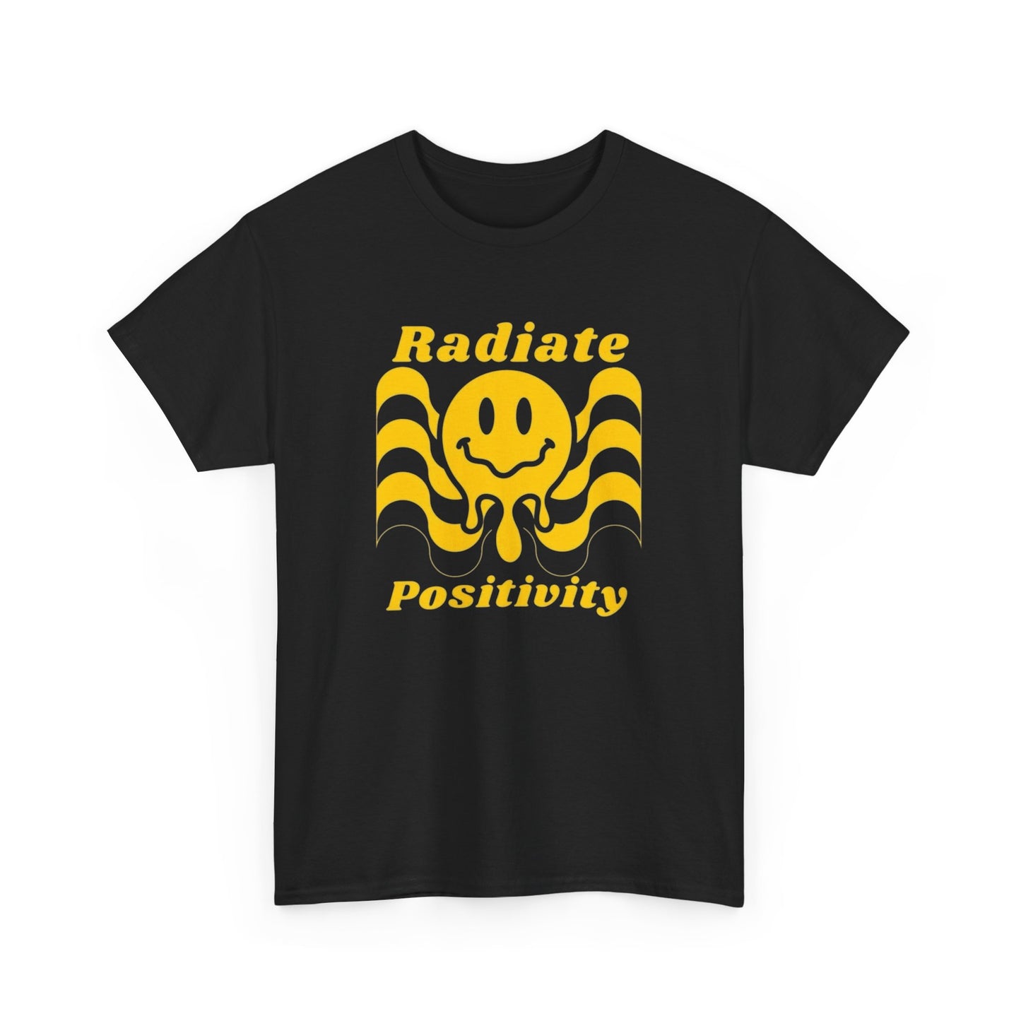 Radiate Positivity Graphic T Shirt NEW Adult Tee