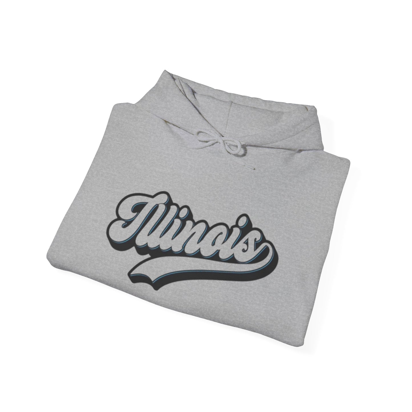 Illinois Chicago State Logo BRAND NEW Unisex Heavy Blend™ Hooded Sweatshirt