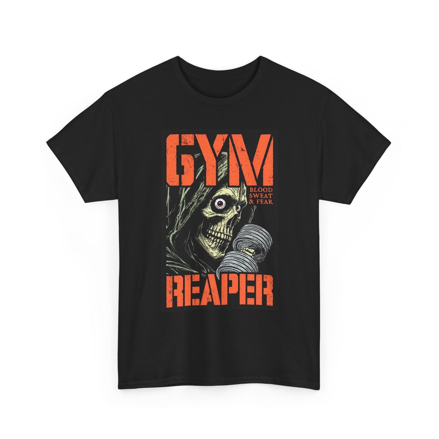 GYM Reaper Funny Graphic T Shirt Brand New Cotton Tee
