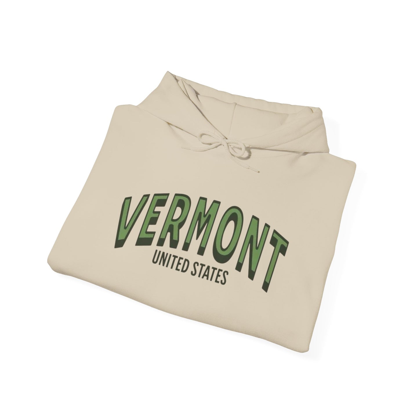 Vermont United States Graphic Hoodie Heavy Blend Sweatshirt NEW