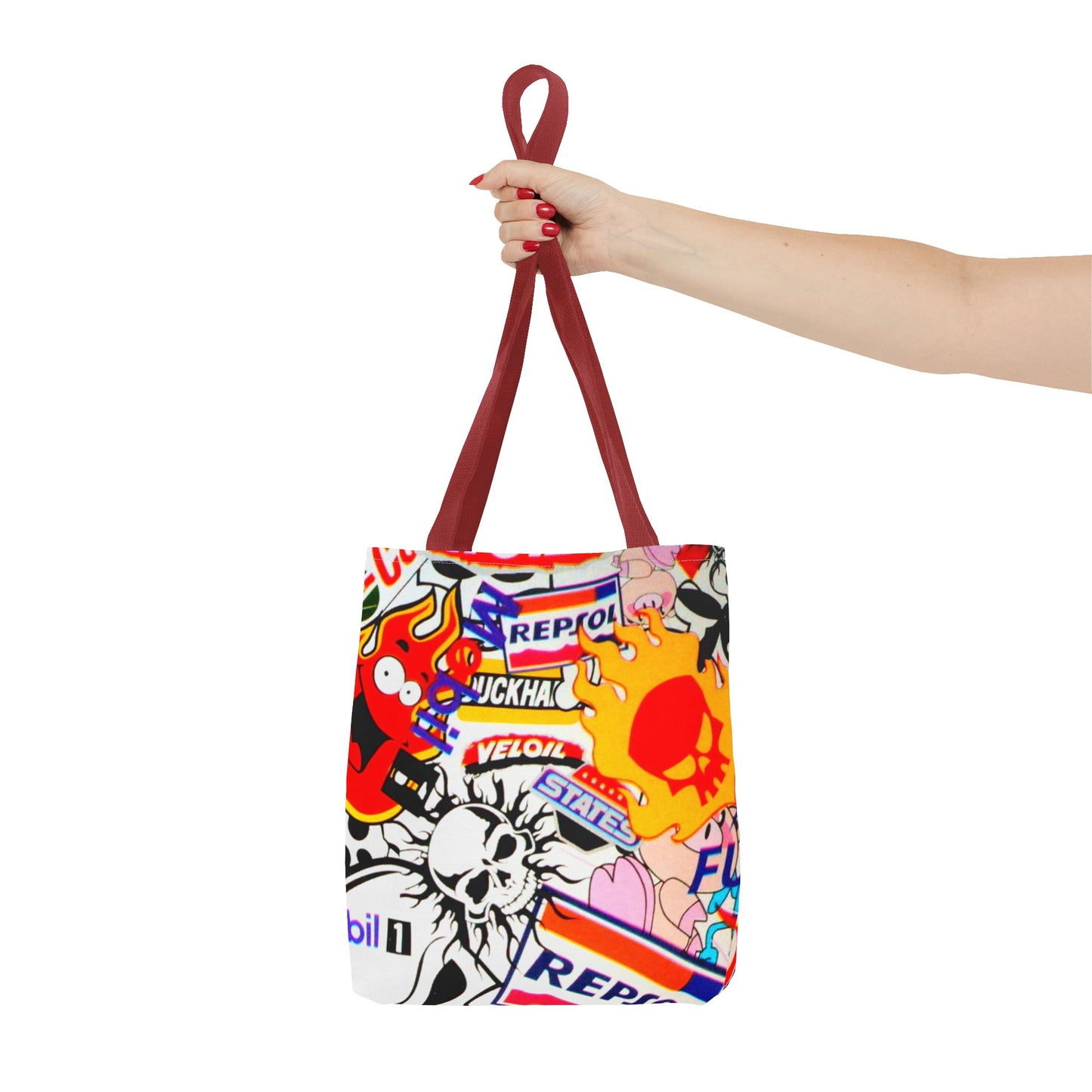 Stickers Retro All Over Print BRAND NEW Purse, Pocketbook,Travel Tote Bag