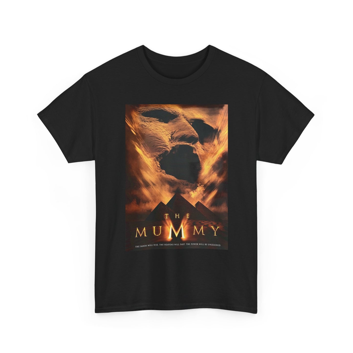 The Mummy T Shirt Retro Movie Poster Vintage 90s Unisex Heavy Cotton Tee