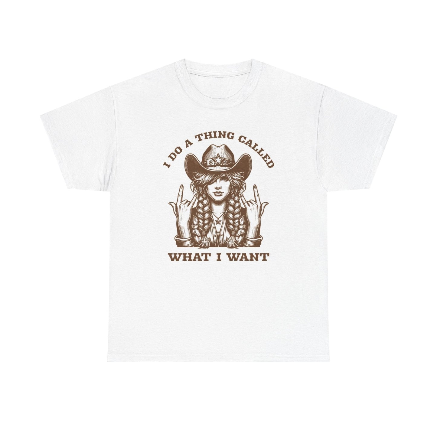 Do What I Want Graphic T Shirt Womens Vintage Retro Cotton Tee
