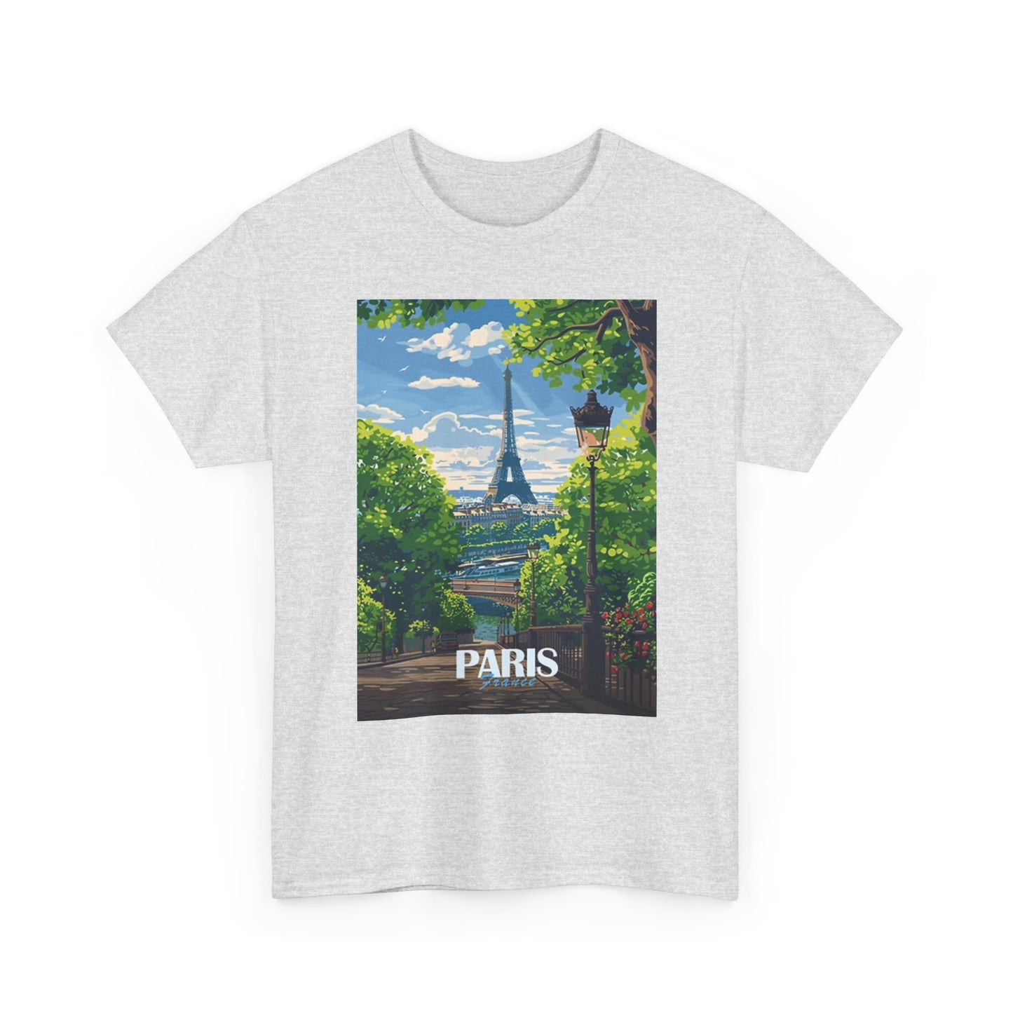 Paris France Eiffel Tower T Shirt BRAND NEW Apparel Unisex Graphic Tee USA