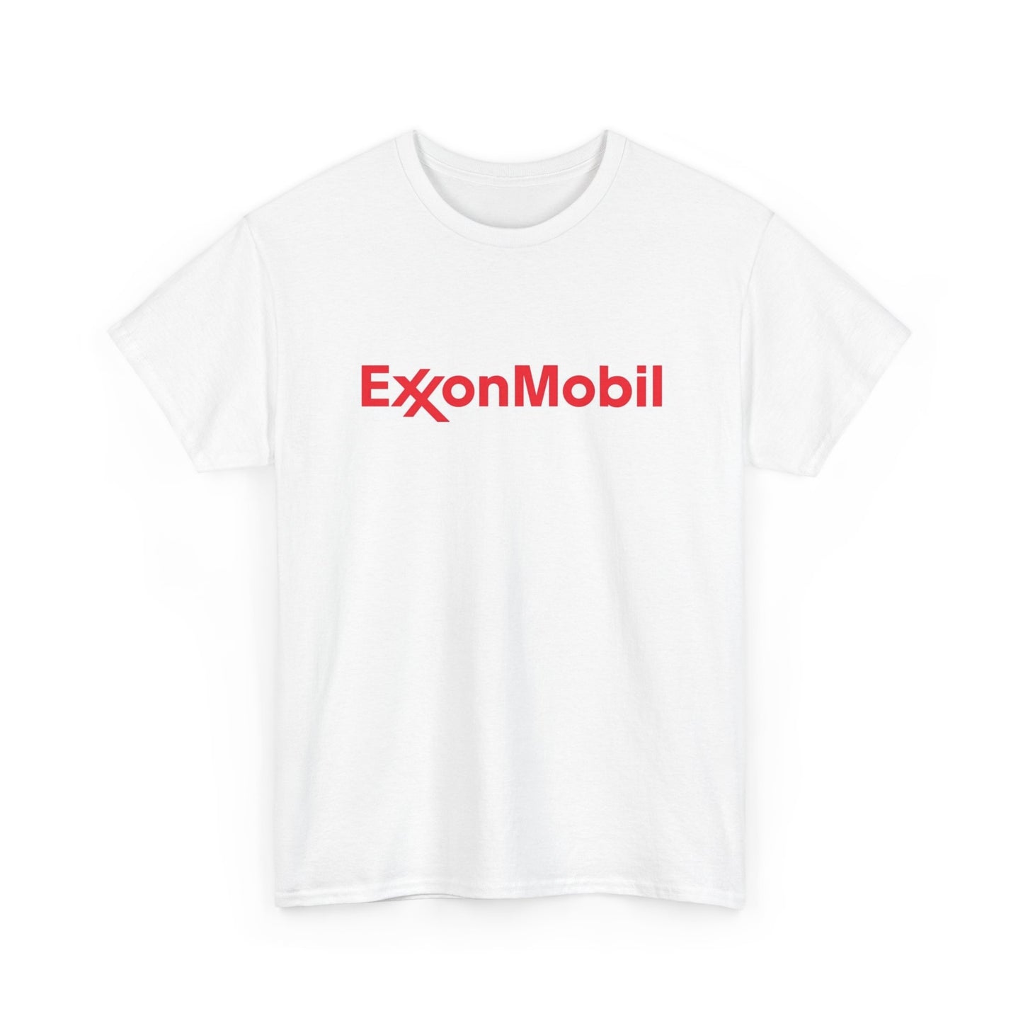 Exxon Mobil Gas Graphic T Shirt Vintage Unisex Heavy Cotton Tee