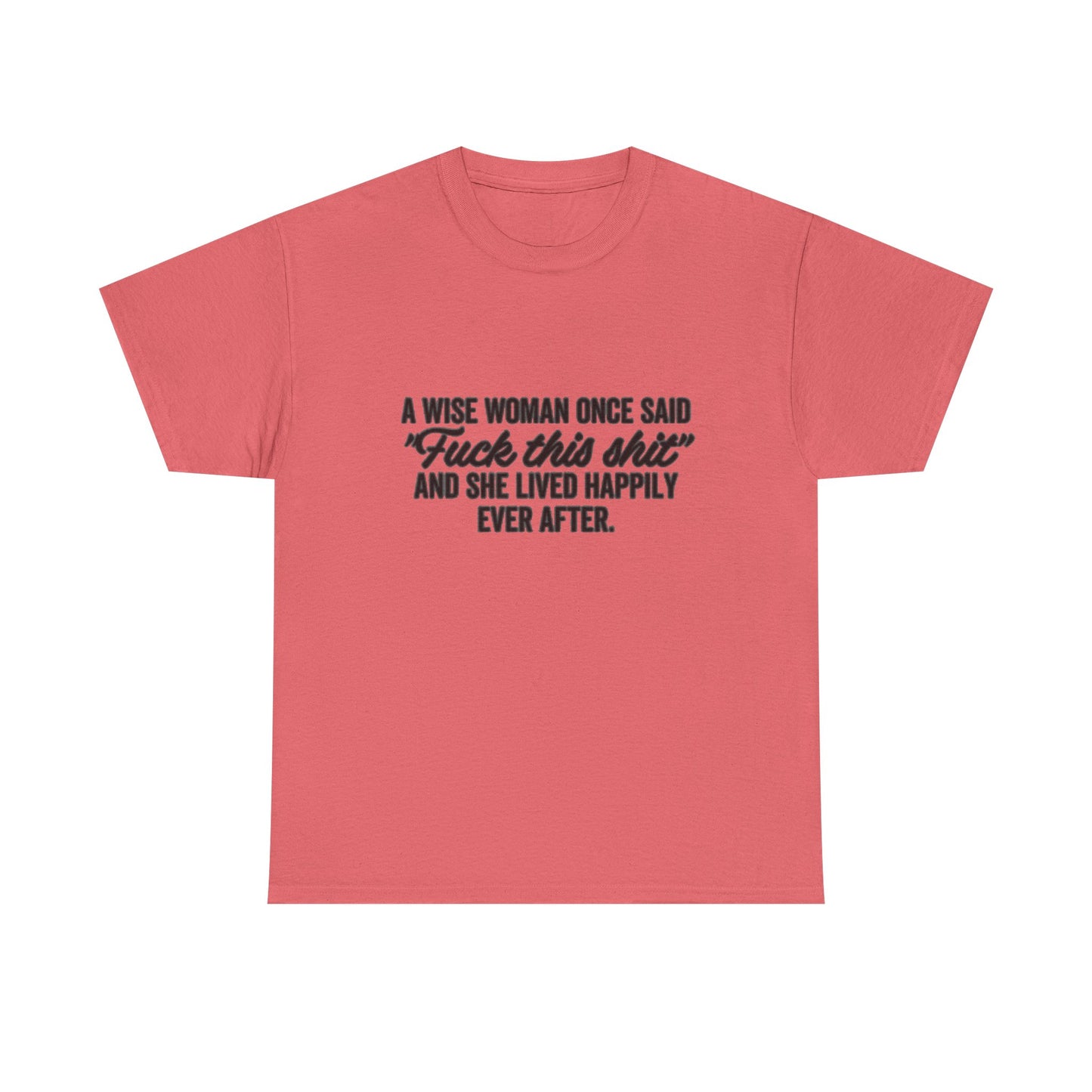 A Wise Women Funny Jokes Mom Graphic T Shirt NEW Unisex Heavy Cotton Tee