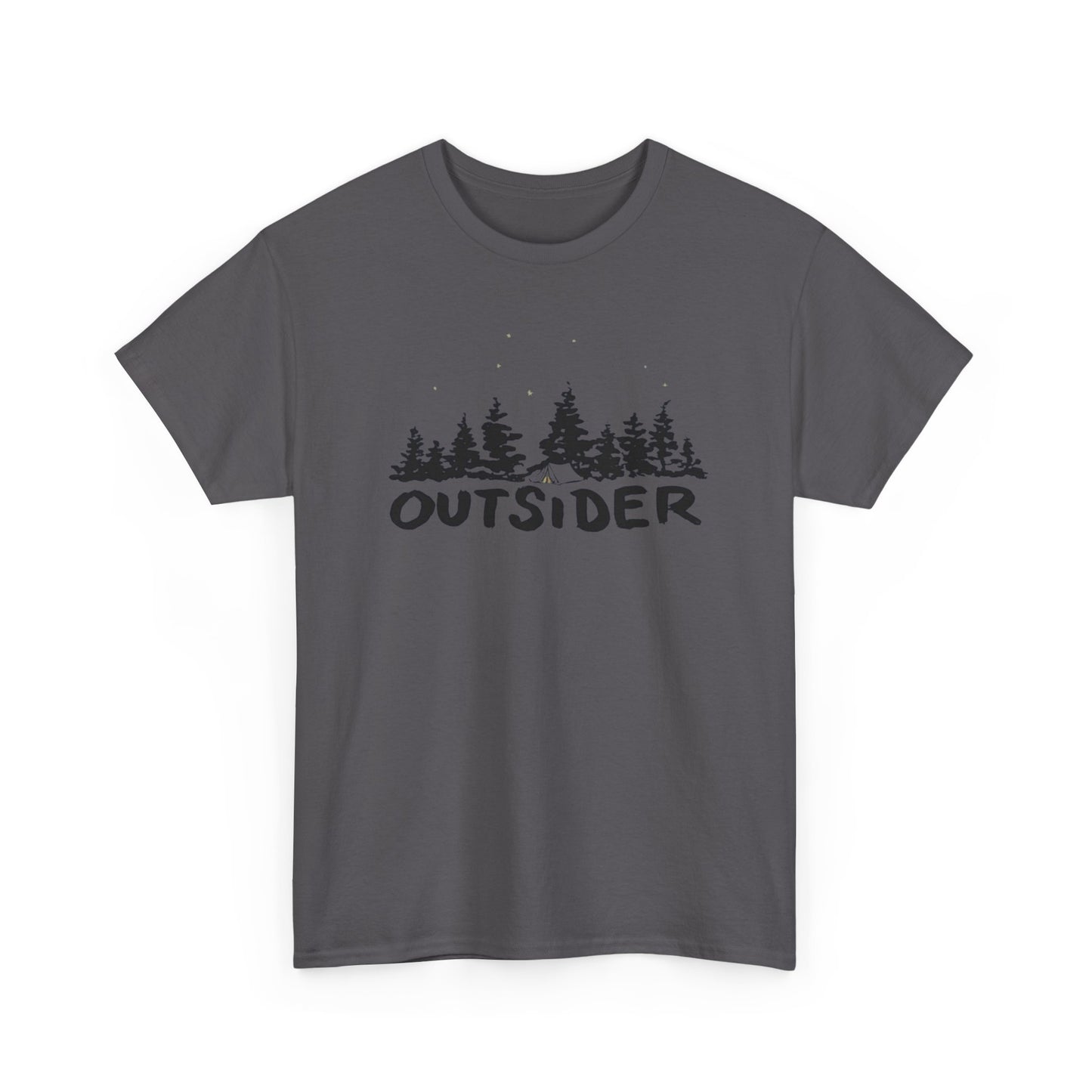 Outsider Camping Graphic T Shirt NEW ADULT