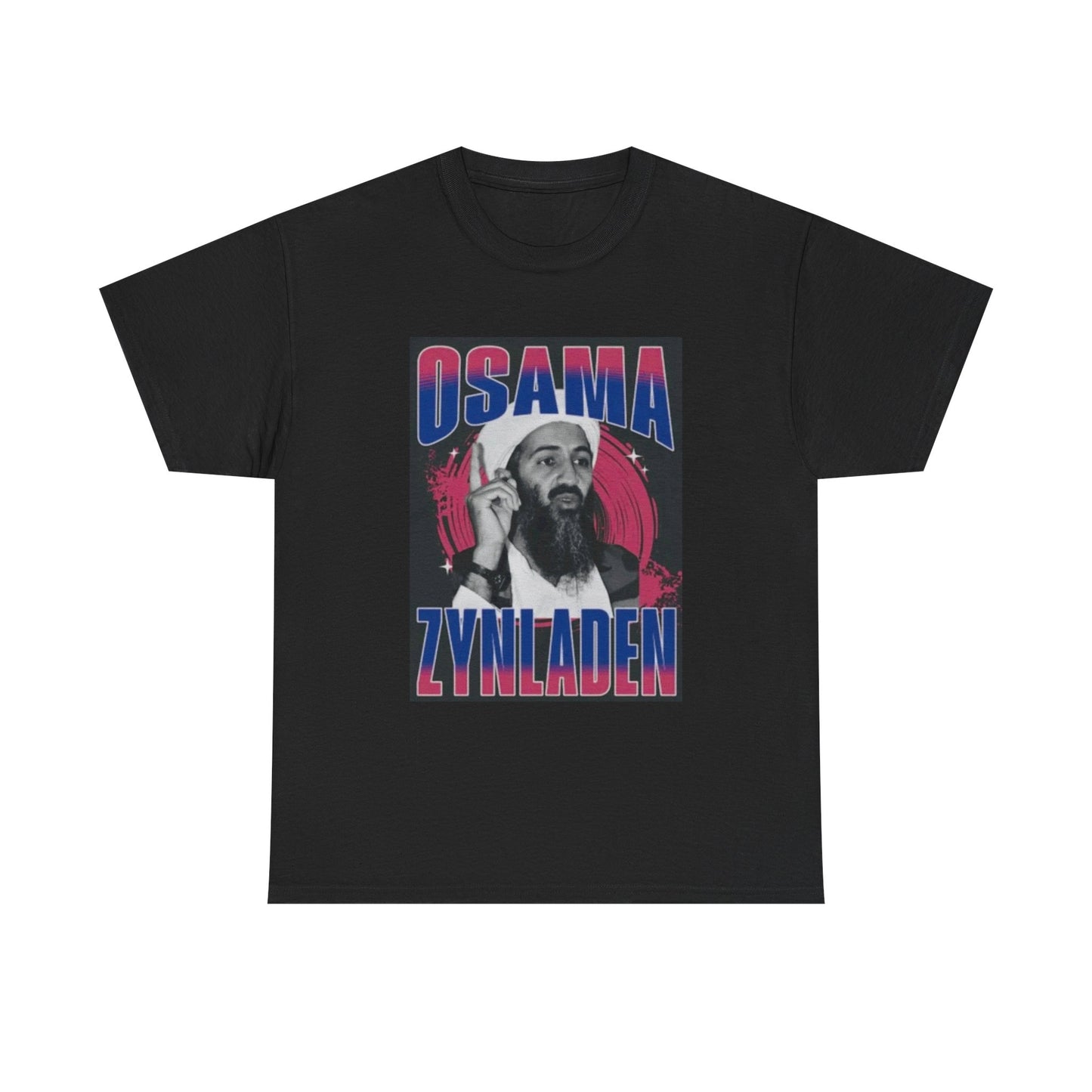 osama Zynladen Tshirt Funny Tucker carlson NELK Retro Unisex Heavy Cotton