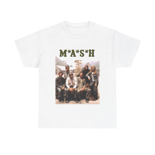 Mash Military Tshirt Vintage Tv Series Medical Unisex Heavy Cotton Tee