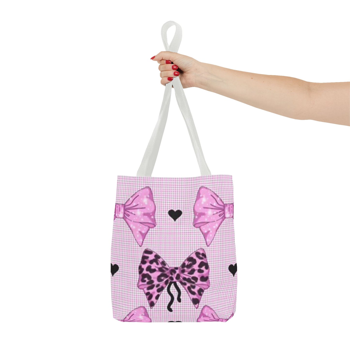 Pink Cheetah Bows BRAND NEW Tote Bag (AOP)