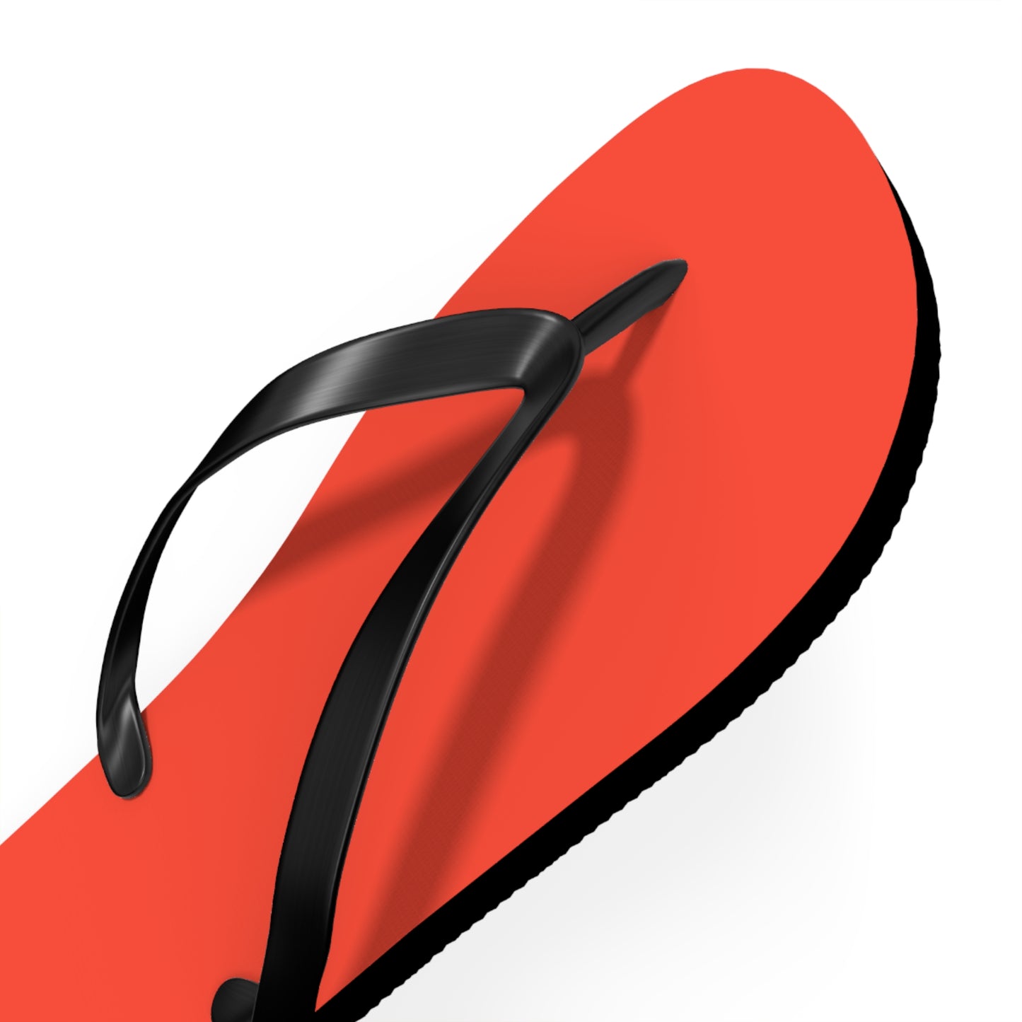 Neon Orange Flip Flops, Sandals Slides, Summer Footwear, Brand New