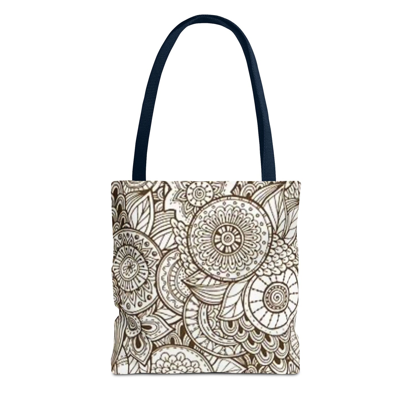 Tan Design Multi Color BRAND NEW MODERN Tote Bag (AOP)