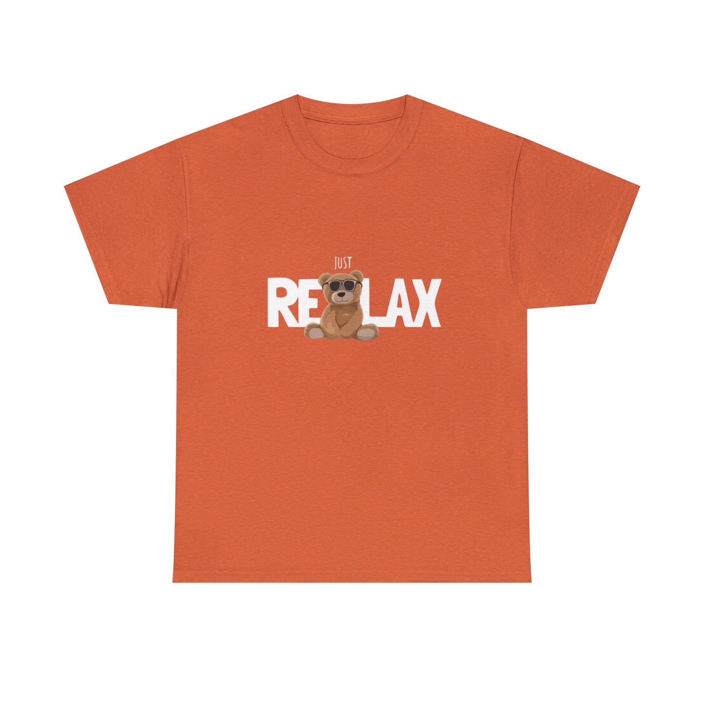 Just Relax Graphic T Shirt Unisex Heavy Cotton Tee