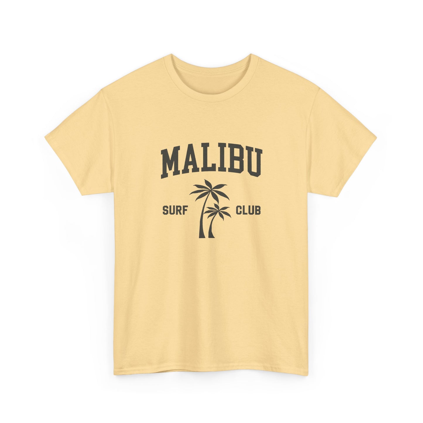 Malibu Surf Club Graphic T Shirt NEW Unisex Heavy Cotton Tee